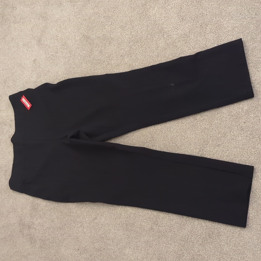 Spanx Super Smooth Black Dress Pants Ponte Ankle Slim Pant Size 1X
